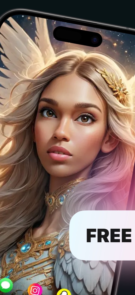 GlowUp - AI Photo Generator App Store screenshots by Designerants, screenshot 2