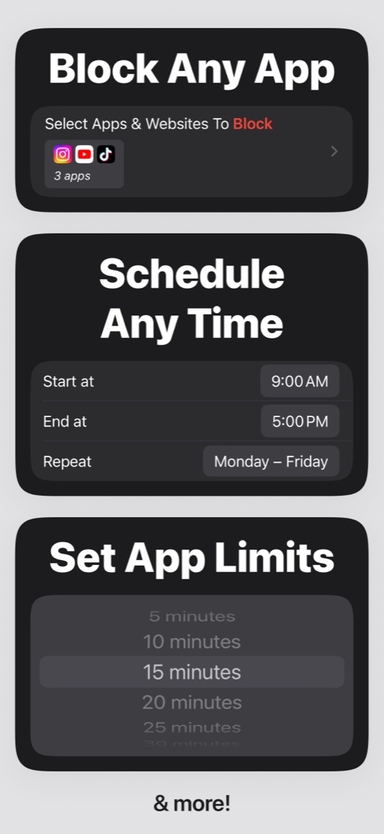 Refocus new App Store screenshot 3