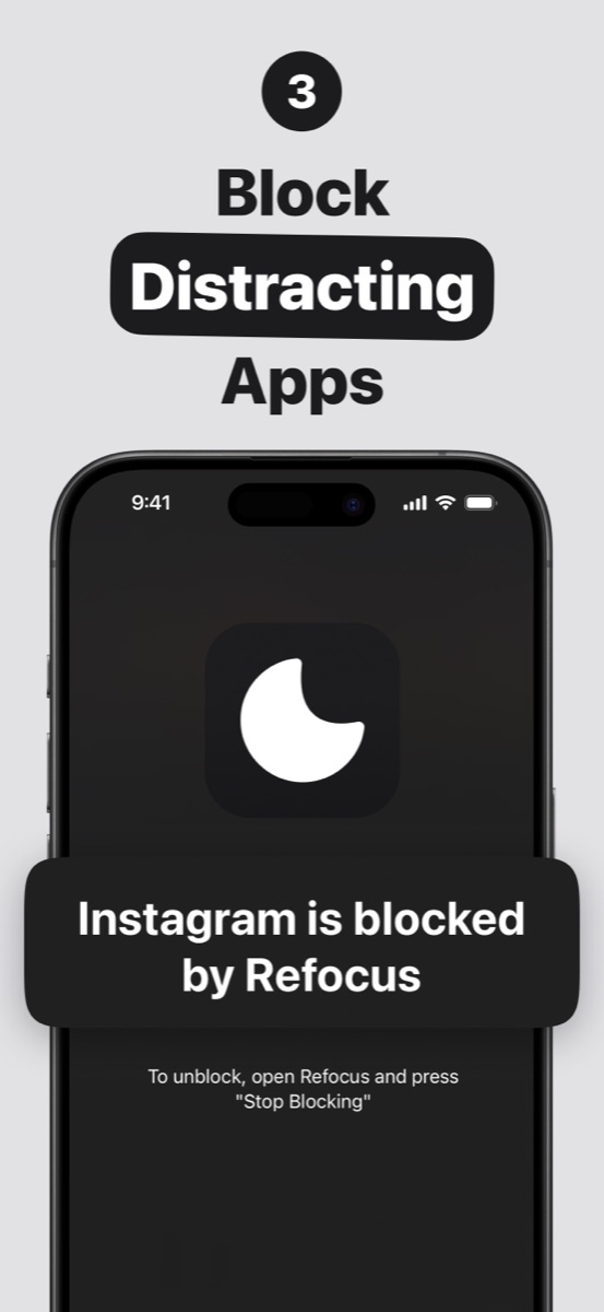 Refocus new App Store screenshot 6