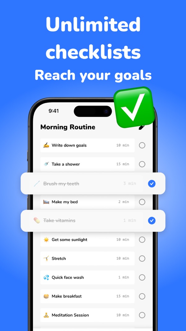 RoutineFlow App Store screenshots, screenshot 2