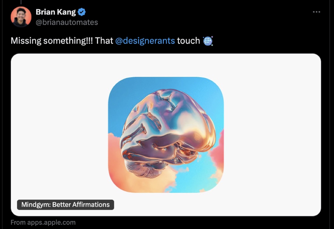 Message from Brian Kang about Teodora Dobre